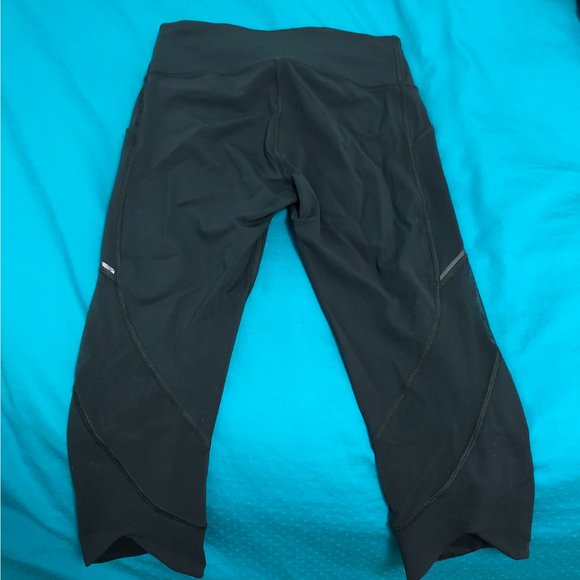 Lululemon FULL ON LUXTREME Crop (19") Grey - Picture 6 of 12